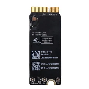 Card Wifi Airport Card Bcm943602CS Wifi Card for Pro Retina 13Inch 15Inch3719 - Afbeelding 1 van 8