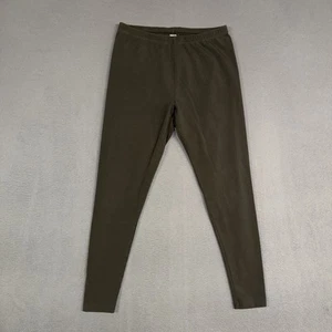 J. Jill Legging Pants Women’s M Medium Green Pima Ankle Pull On Stretch Cotton - Picture 1 of 11
