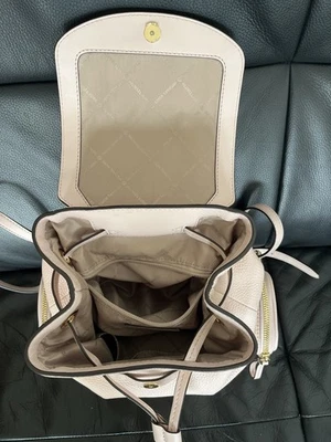 Michael Kors Jet Set Medium Powder Blush Pink Leather Women Backpack 35T1GGTB6L - Bild 1 von 4