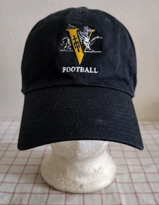 Vanderbilt University Leichtathletik Fußball Kappe Mütze schwarz verstellbar bestickt - Bild 1 von 6