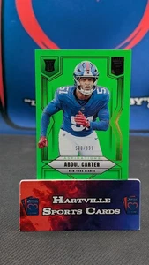 2025 Panini Donruss Elite Rookies Abdul Carter #111 Aspirazioni Verde Lime /999 - Foto 1 di 1