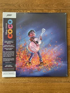 🔥 Coco Disney Original Motion Picture Soundtrack 2XLP Splatter Vinyl Mondo - Picture 1 of 2
