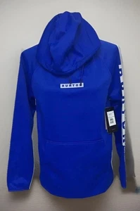 Burton NEW Men's Crown Weatherproof Blue Pullover Fleece Hoodie NWT Size XS - Picture 1 of 9