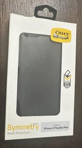 OtterBox - Symmetry Series Case for Apple iPhone 6 Plus and 6s Plus - Black- New - Picture 1 of 2