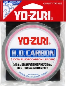 30-Yard HD Fluorocarbon Leader Line, Pink, 50-Pound - Picture 1 of 12