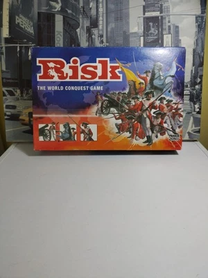 RISK The World Conquest Board Game 2004 PARKER years 10+ - Image 1 of 4