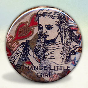 Strange Little Girl Mirror Alice in Wonderland - Picture 1 of 3