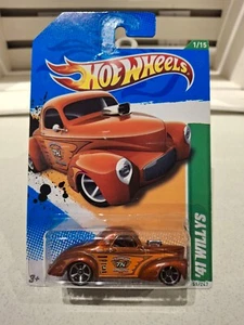 Hot Wheels '41 Willys Treasure Hunt 1/64 Die Cast Car 51/247 2012 1/15 - Picture 1 of 3