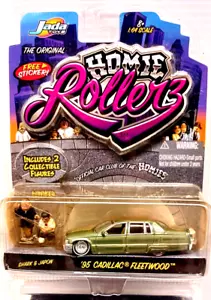 2004 Jada Homie Rollerz ‘95 Cadillac Fleetwood-Includes 2 Collectible Figures - Picture 1 of 7