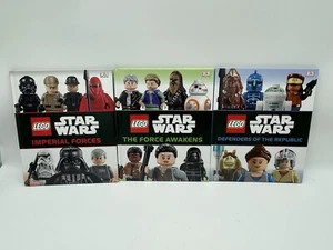Lego Star Wars Books:Imperial Forces,The Force Awakens,Defenders of the Republic - Picture 1 of 10