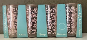 LIBBEY CADDY-PAK GLASSES - # 442 - SET OF 4 - IOP - ca 1960s - Picture 1 of 6