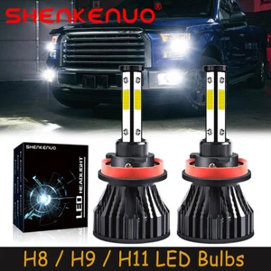 4Side For Freightliner Cascadia Commercial Truck 2008-16 LED Headlights Bulb G44 - Picture 1 of 12