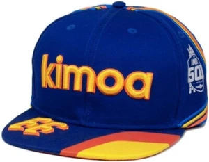 Casquette Plate Alpine Kimoa Indy 500 FA Formule 1 F1 Officielle Taille Unique - Picture 1 of 7