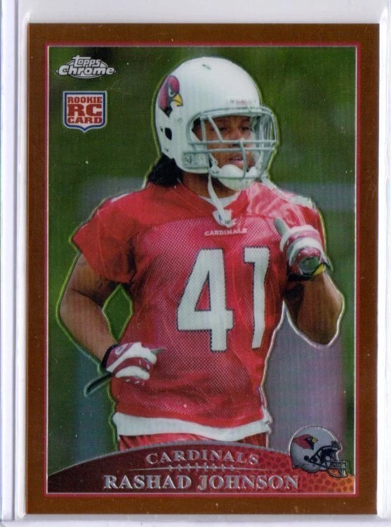 RASHAD JOHNSON 2009 Topps Chrome Copper Refractor #TC201  /649 (25% OFF) - Image 1 of 1
