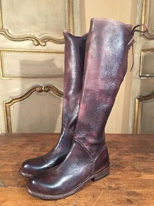 Bed Stu Manchester Cobbler Series Tall Knee High Moto Campus Womens Boots Sz 7.5 - Picture 1 of 6