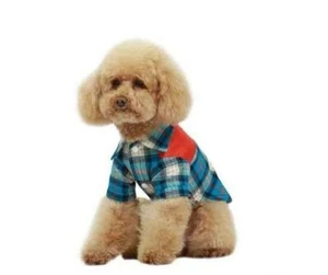 Camisa Dobaz Parisina a Cuadros Campamento Perro - Azul Talla XL - Imagen 1 de 2