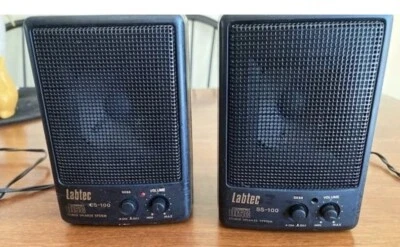 LABTEC SS-100 STEREO SPEAKER SYSTEM - Image 1 of 2