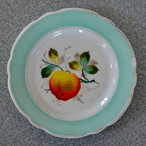 ANTIQUE VICTORIAN SCHWALB BROTHERS BSM FRUIT PLATE CAKE/DESSERT DISH - 7 1/4" - Picture 1 of 3