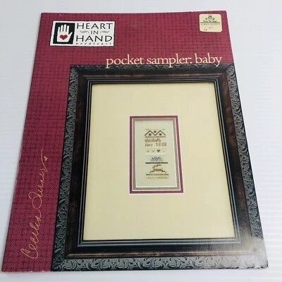 Pocket Sampler Baby Counted Crossstitch Instruction Chart Booklet Cecilia Turner - Image 1 of 4