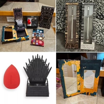 NEW Urban Decay Game of Thrones GOT Eyeshadow Palette Beauty Sponge 2 Brushes - Image 1 of 4