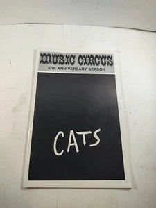 Souvenir Theater Program Cat's Andrew Lloyd Weber Sacramento 1987 - Picture 1 of 9