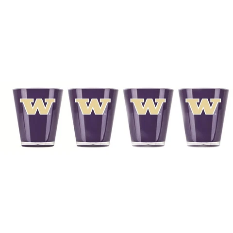 Washington Huskies Shot Glass - 4 Pack Cover