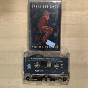 DAVID LEE ROTH "A LITTLE AIN'T ENOUGH" CASSETTE TAPE C22 - Picture 1 of 2
