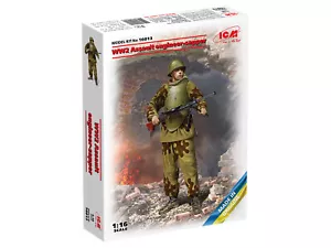 Ingeniero de asalto soviético-sapper. Figura modelo plástico ICM 16013 Segunda Guerra Mundial 1/16 - Imagen 1 de 10