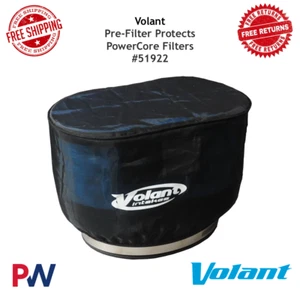 Volant Pre-Filter PowerCore Oval Polyester Black ( 9.5" L x 6"W x 7.5"H ) #51922 - Bild 1 von 7