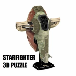 Star Wars Mandalorian 3D Puzzle Boba Fett's Starfighter & Imperial Light Cruiser - Bild 1 von 6