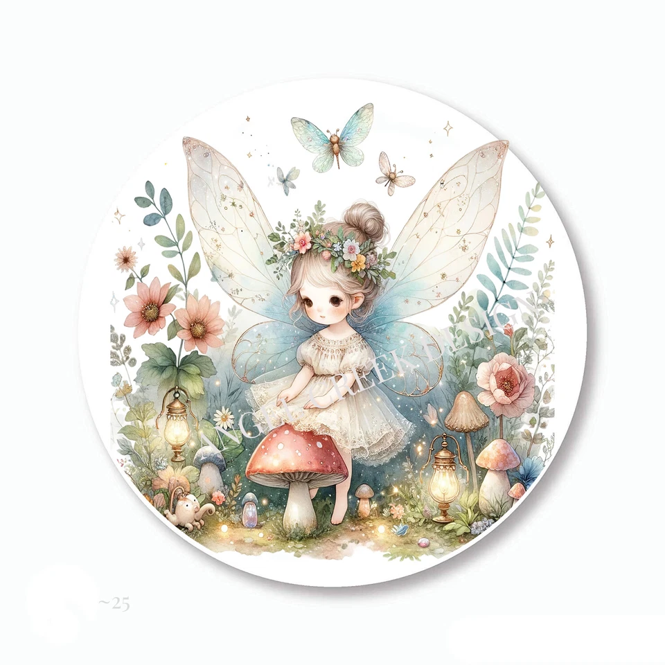 Lindo sobre de hadas de setas sellos etiquetas pegatinas favores de fiesta de hadas Foto 1 de 1