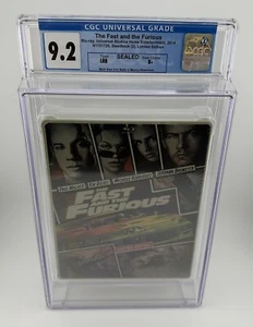 The Fast and the Furious LE Steelbook (2014) Blu-ray New Sealed Graded CGC 9.2 - Picture 1 of 17