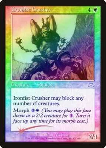 Ironfist Crusher FOIL Onslaught MTG LP/EX - Imagen 1 de 1
