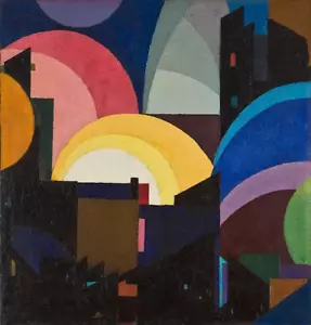 Fritz Stuckenberg : Sultry : 1919 : Archival Quality Art Print - Picture 1 of 2