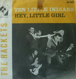 7" 1965 BEAT RARE IN VG++! RACKETS : Ten Little Indians - Bild 1 von 1