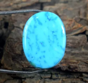 Natürlicher Arizona Blau Türkis 29,55 Karat Oval Lose Edelstein Zertifiziert E5096 - Bild 1 von 9