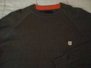 Burton Crewneck Cotton Sweater, EUC/Mint - Men's Large (L) - Chocolate Brown - Picture 1 of 8