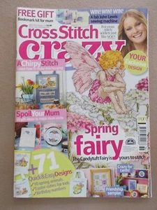 Cross Stitch Crazy #136~Spring Fairy~Cards~Mum~Birthday Numbers~Easter~Sampler.. - Picture 1 of 14