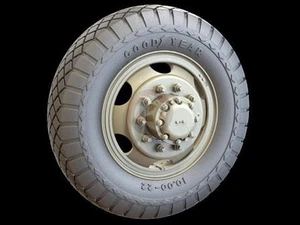 Panzer Art 1/35 US White 666 Cargo Truck WWII Road Wheels (Goodyear) RE35-372 - Picture 1 of 1