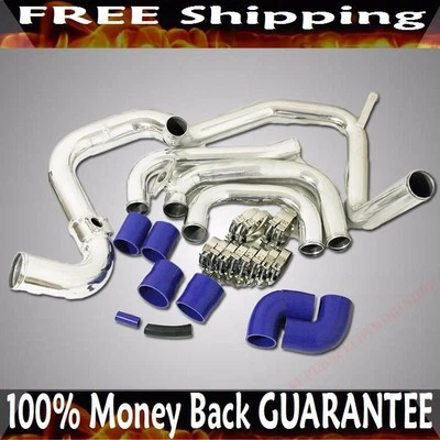 Intercooler Piping+Silicone+Clamps fit 06-10 Mazda 3 2.3L 2260CC - Image 1 of 2