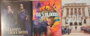 TRIAL OF CHICAGO 7, 5 BLOODS, MA RAINEY BOTTOM FYC Blu-Ray Promo Screeners BAFTA - Bild 1 von 13