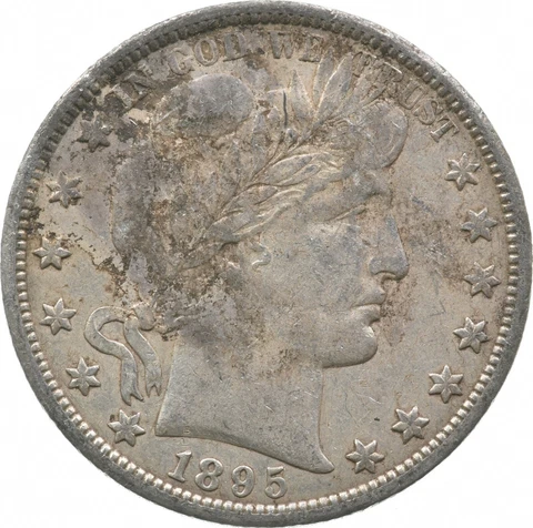 1895-O Barber Half Dollar *2418 Cover