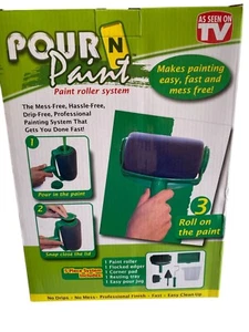 Pour N Paint Paint Roller System AS Seen On TV Mess Free Hassle Free Drip- Free - Picture 1 of 5