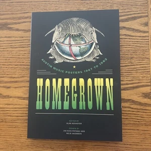 Homegrown: Austin Music Posters 1967-1982 Southwestern Writers Collection -Texas - Picture 1 of 2
