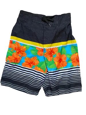 OFERTA Joe Boxer Niños Rayas Natación Negro Ónix Foto 1 de 2
