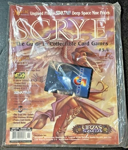 Scrye Magazine 1998 November Sealed Babylon Urza's Saga Unglued & Star Trek - Bild 1 von 2