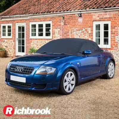 Tailored Convertible Car Half Cover Roof Protector for Audi TT Mk2 - Image 1 of 4