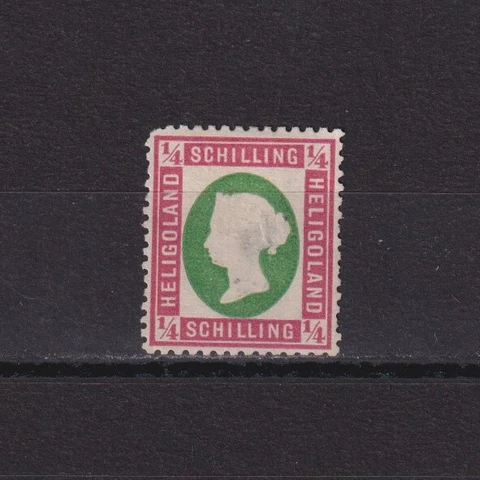HELIGOLAND 1869, SG# 5a, CV £190, QV, NG Cover