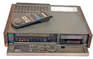VINTAGE SONY SLV-R5UC.Stereo HiFi S-VHS Schnitt Videorecorder.Getestet-100% OK.Fernbedienung,Kabel - Bild 1 von 13