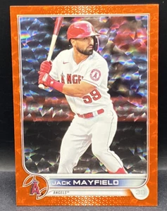 2022 Topps Series 2 Orange Foilboard /299 Jack Mayfield #614 - Picture 1 of 3
